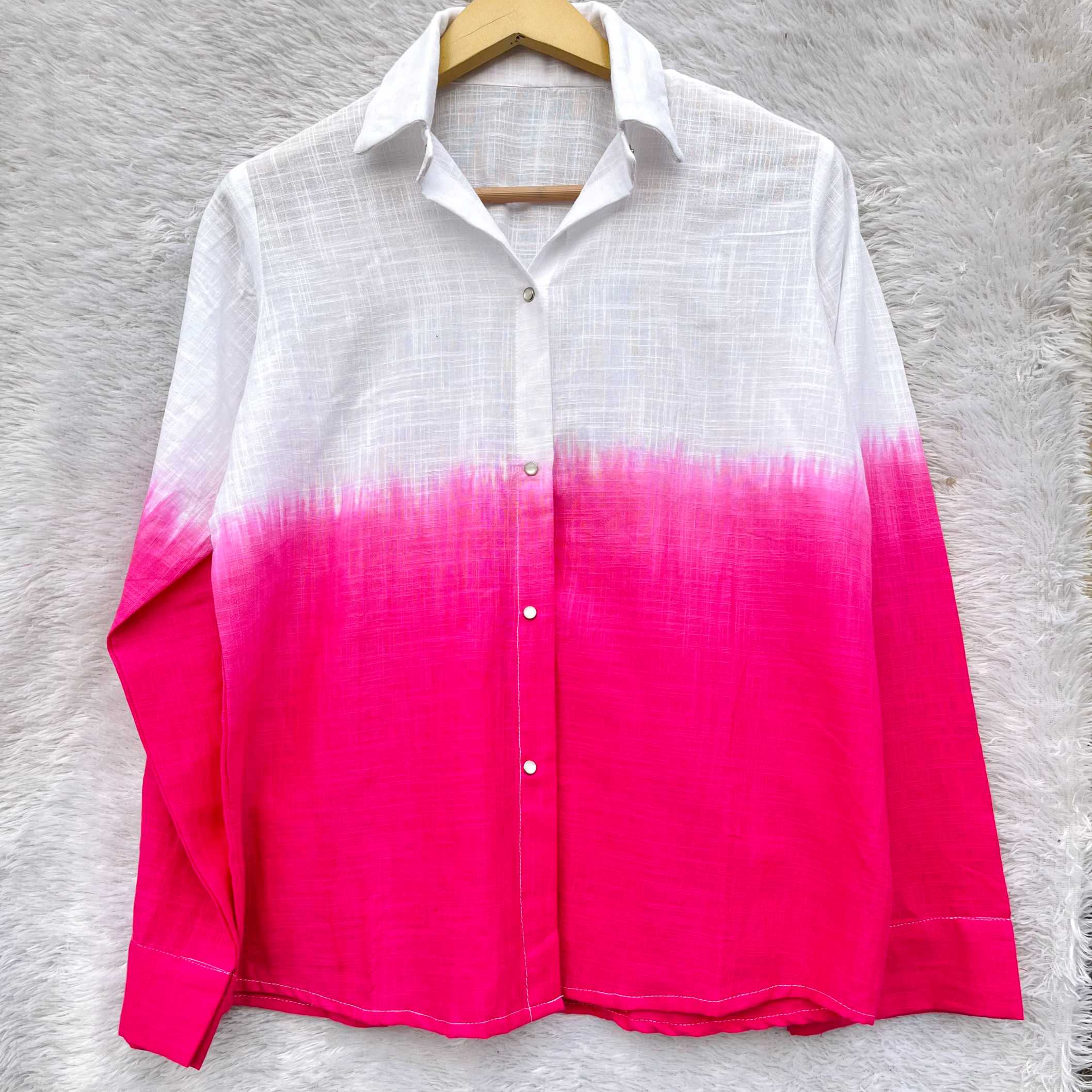 pink tie dye shirt men